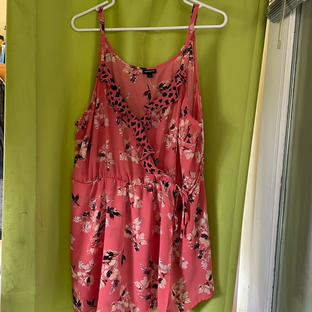 Torrid plus size floral top